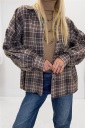 camicia in flanella a quadri lio